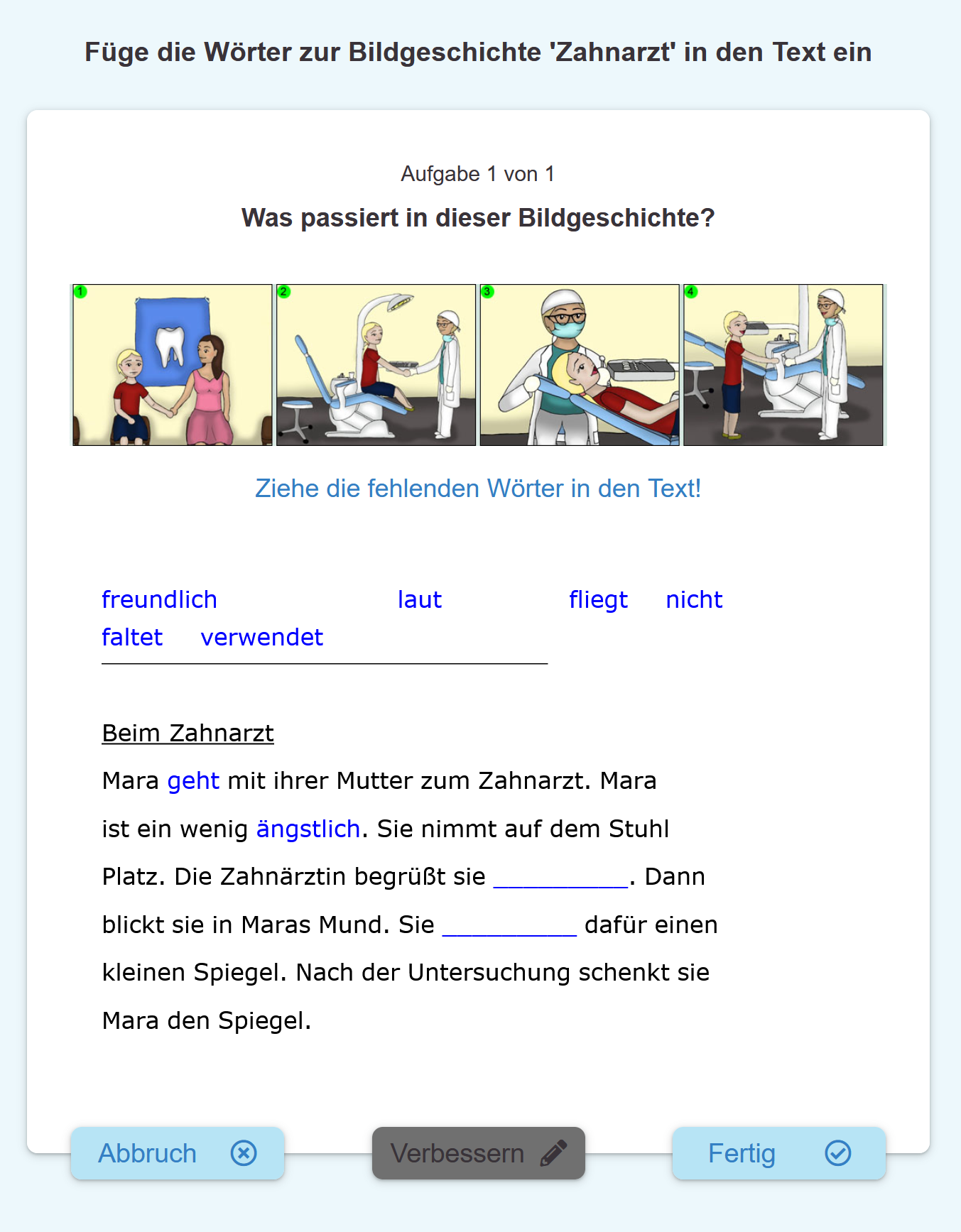 Screenshot LernMax Deutsch