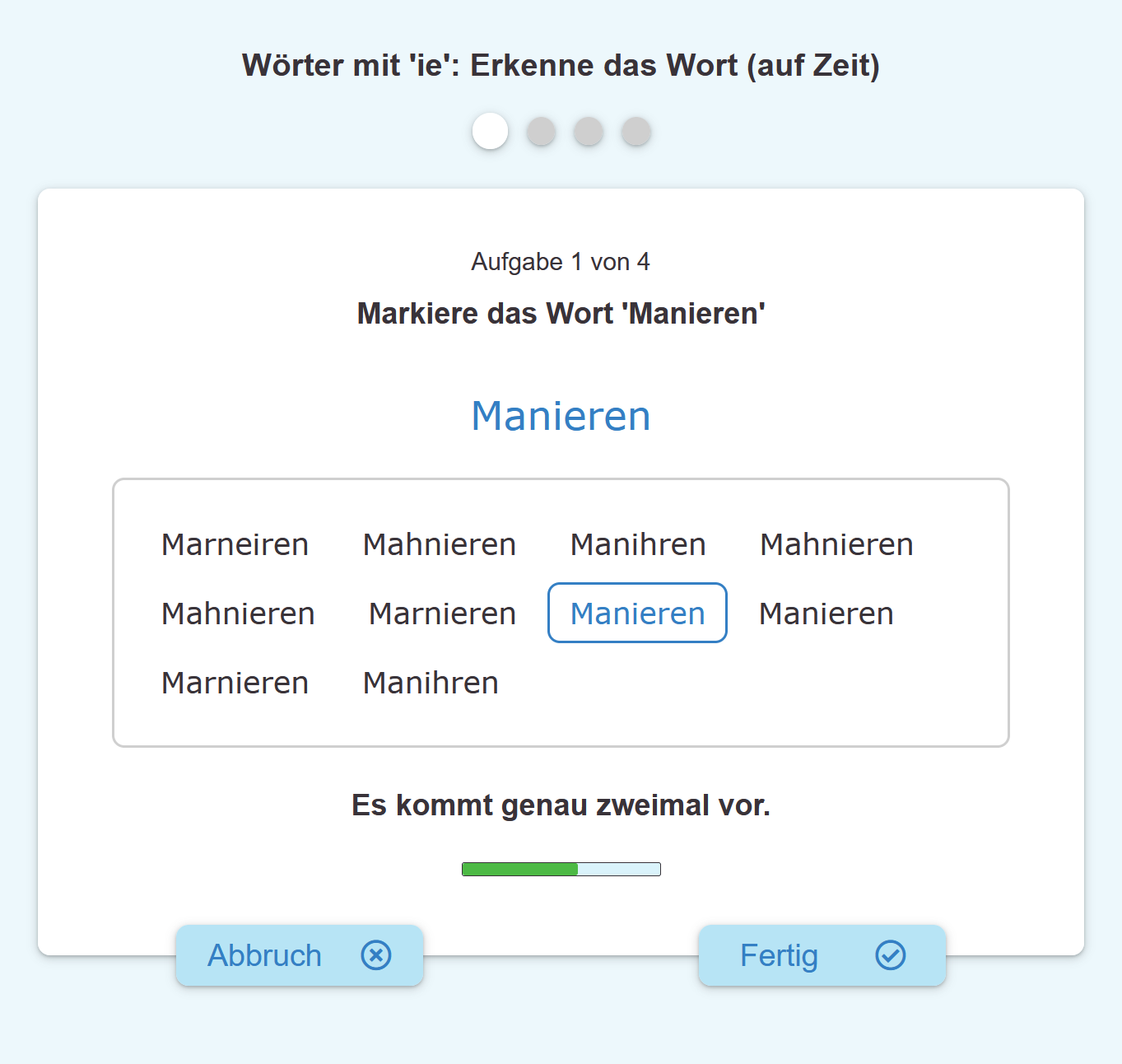 Screenshot LernMax Deutsch