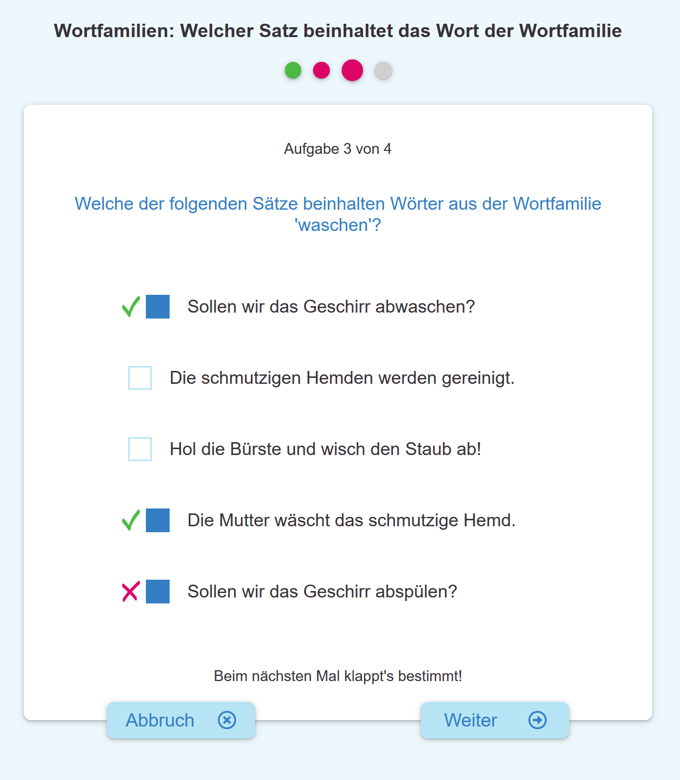 Screenshot LernMax Deutsch