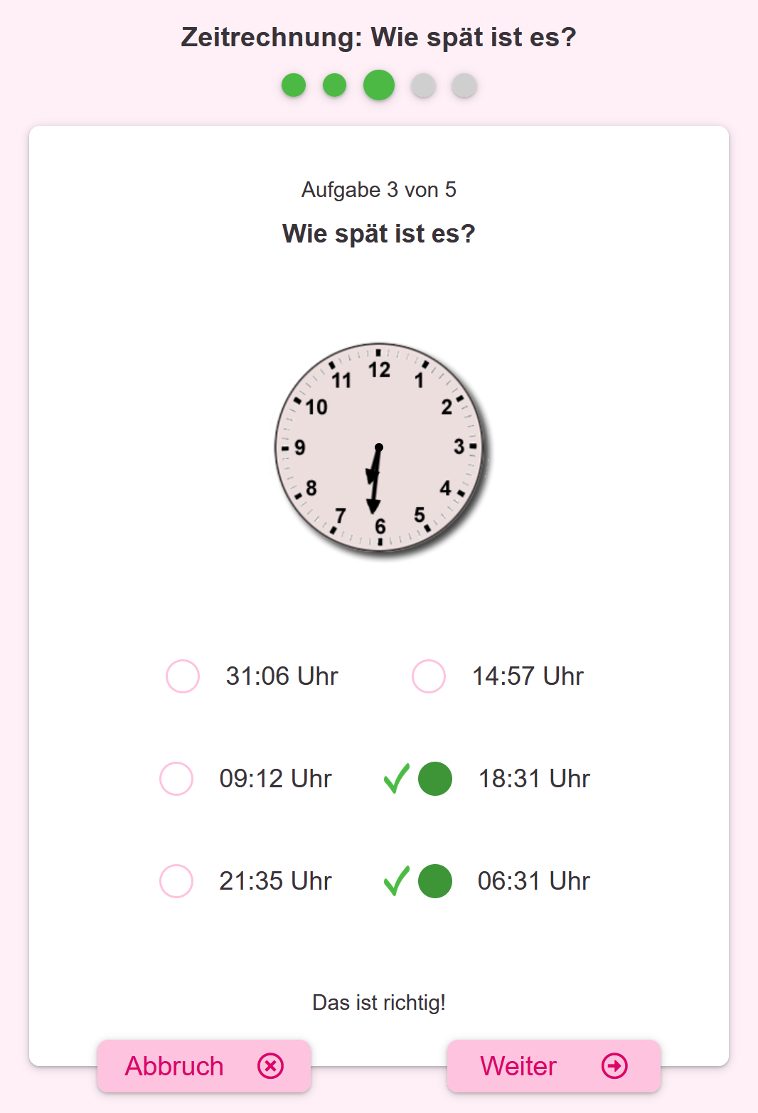 Screenshot LernMax Mathematik Online